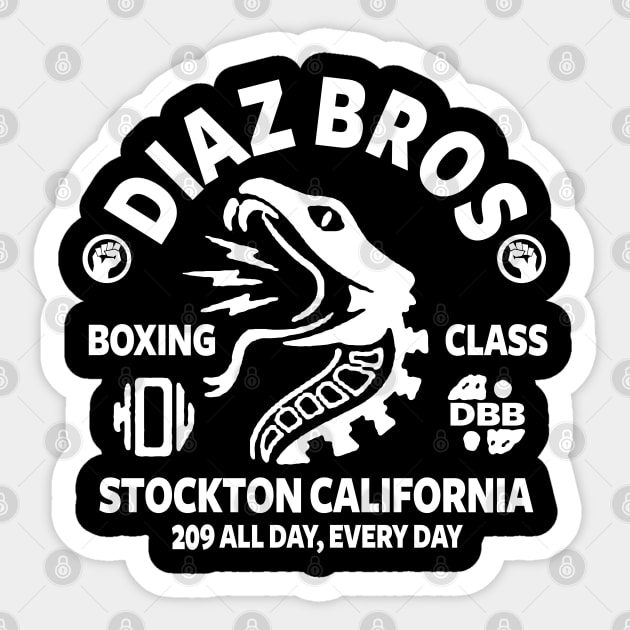 Diaz Bros Sticker by Immortalized